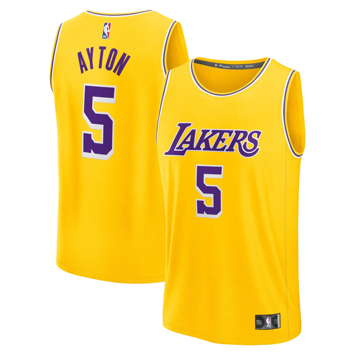Youth Los Angeles Lakers Deandre Ayton Fanatics Gold Fast product image 1