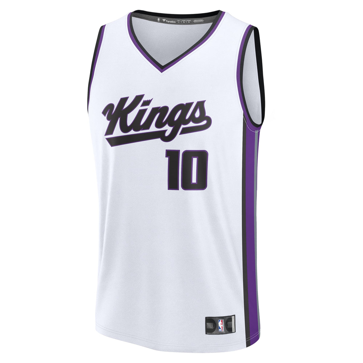 Youth Sacramento Kings DeMar DeRozan Fanatics White Fast product image 3