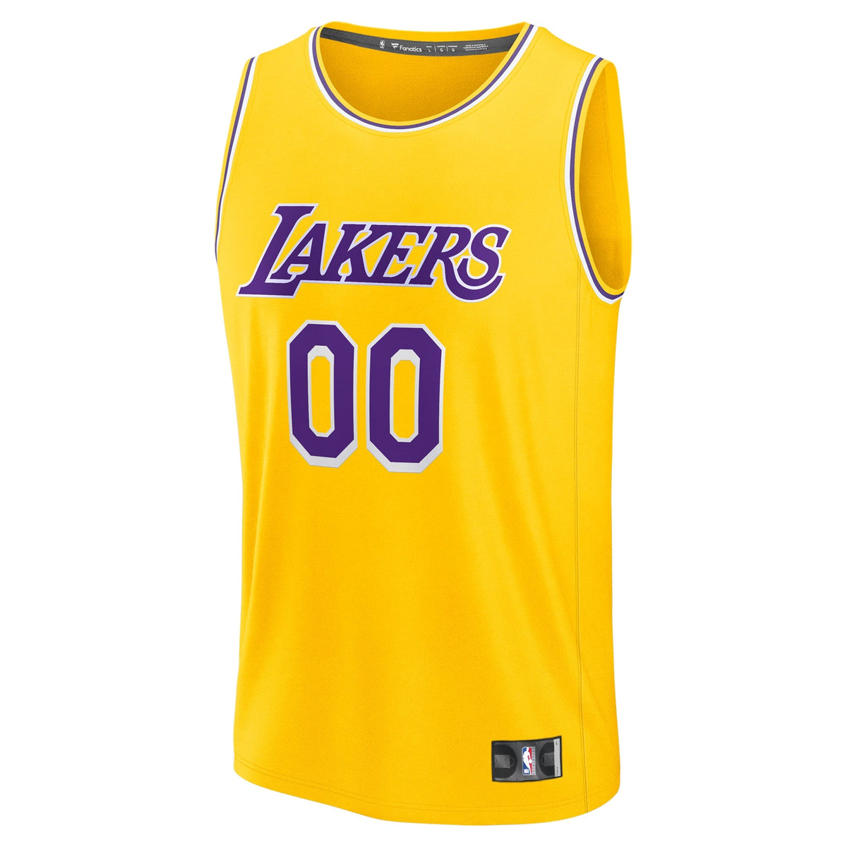 Youth Los Angeles Lakers Fanatics Gold Fast Break Custom product image 3