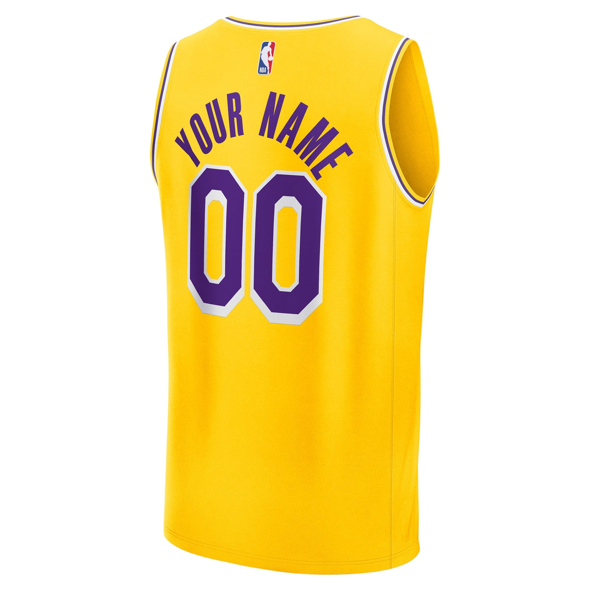 Youth Los Angeles Lakers Fanatics Gold Fast Break Custom product image 4