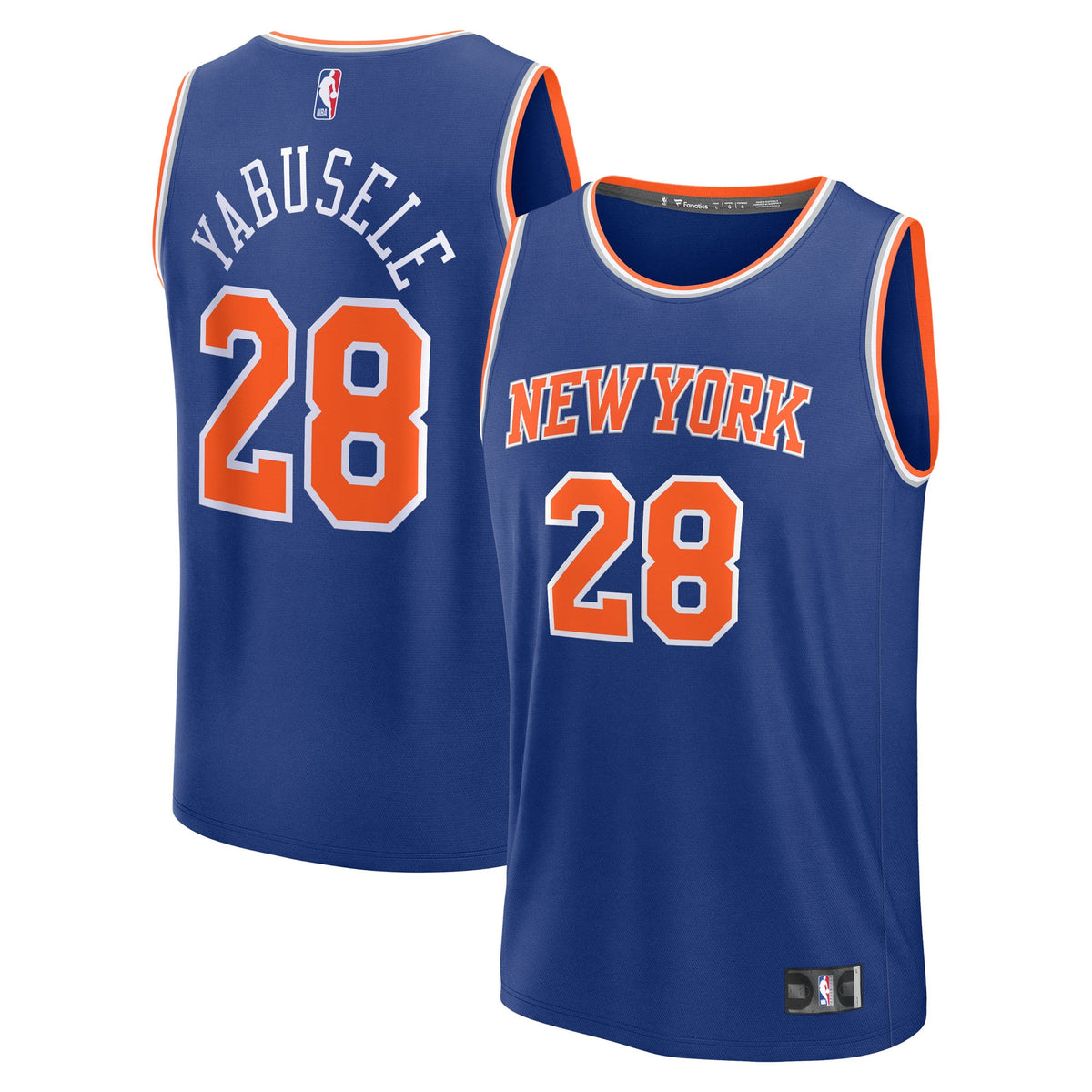 Youth New York Knicks Guerschon Yabusele Fanatics Blue Fast product image 1