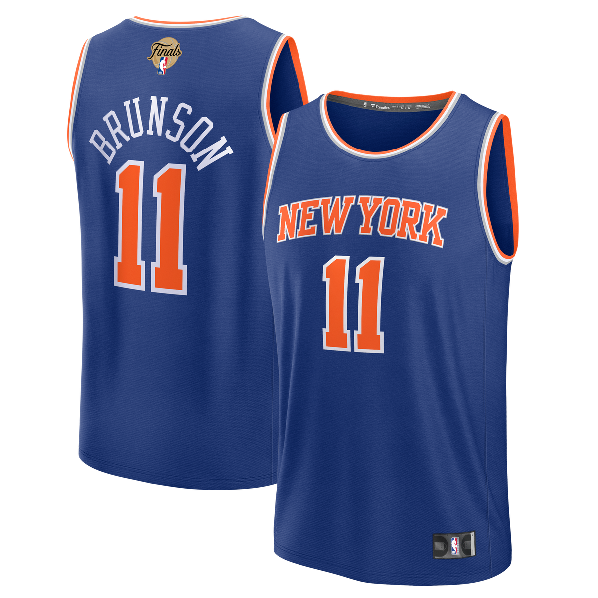 Youth New York Knicks Jalen Brunson Fanatics Blue 2026 NBA product image 1