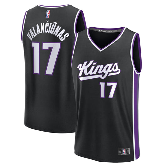 Youth Sacramento Kings Jonas Valančiūnas Fanatics Black product image 1
