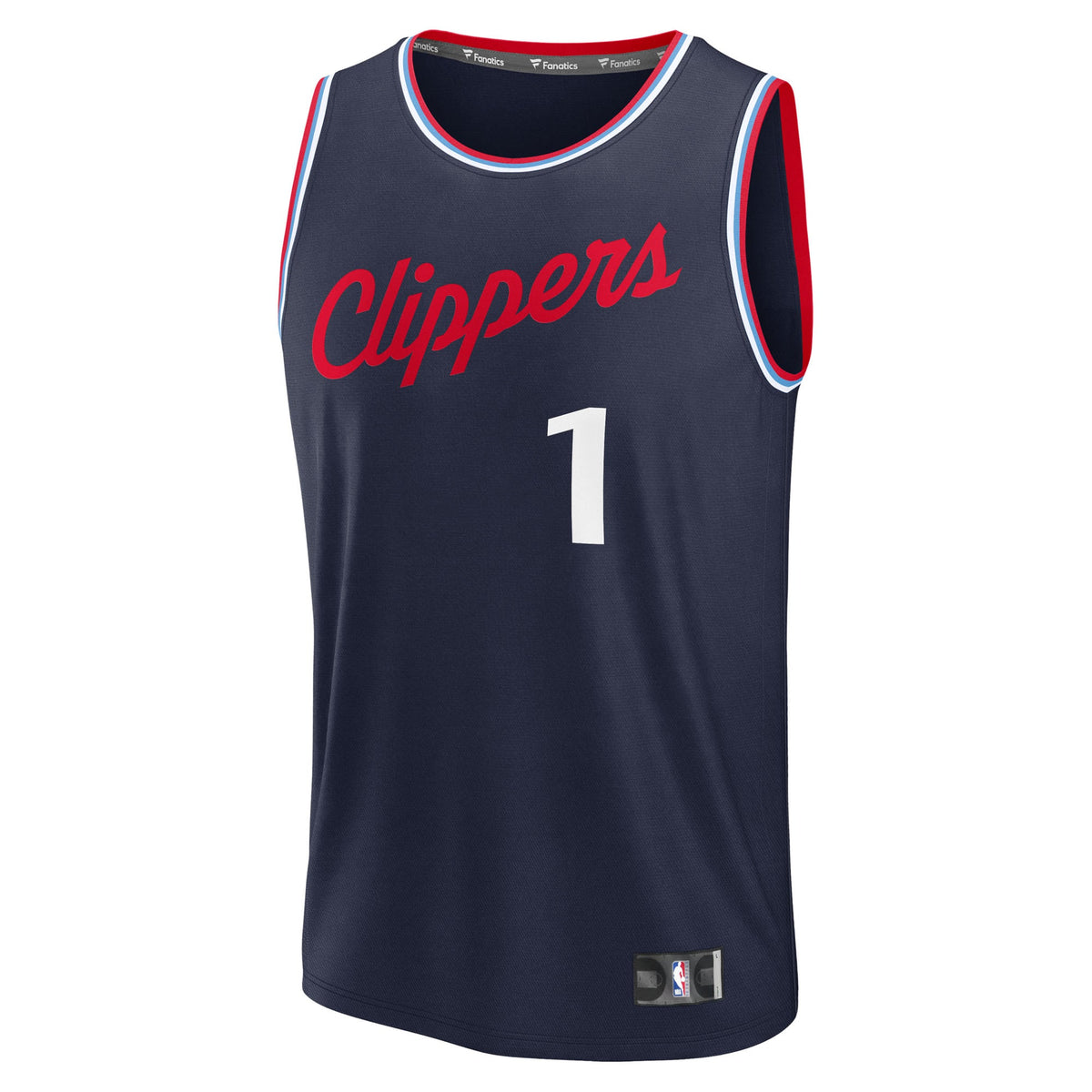 Youth LA Clippers Keaton Wagler Fanatics Navy Fast Break product image 3