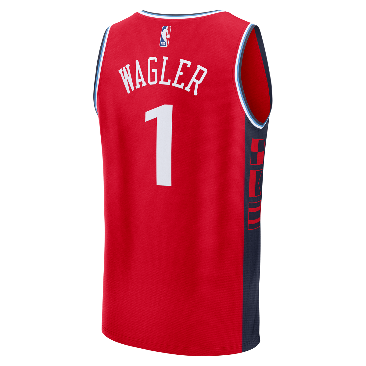 Youth LA Clippers Keaton Wagler Fanatics Red Fast Break product image 4
