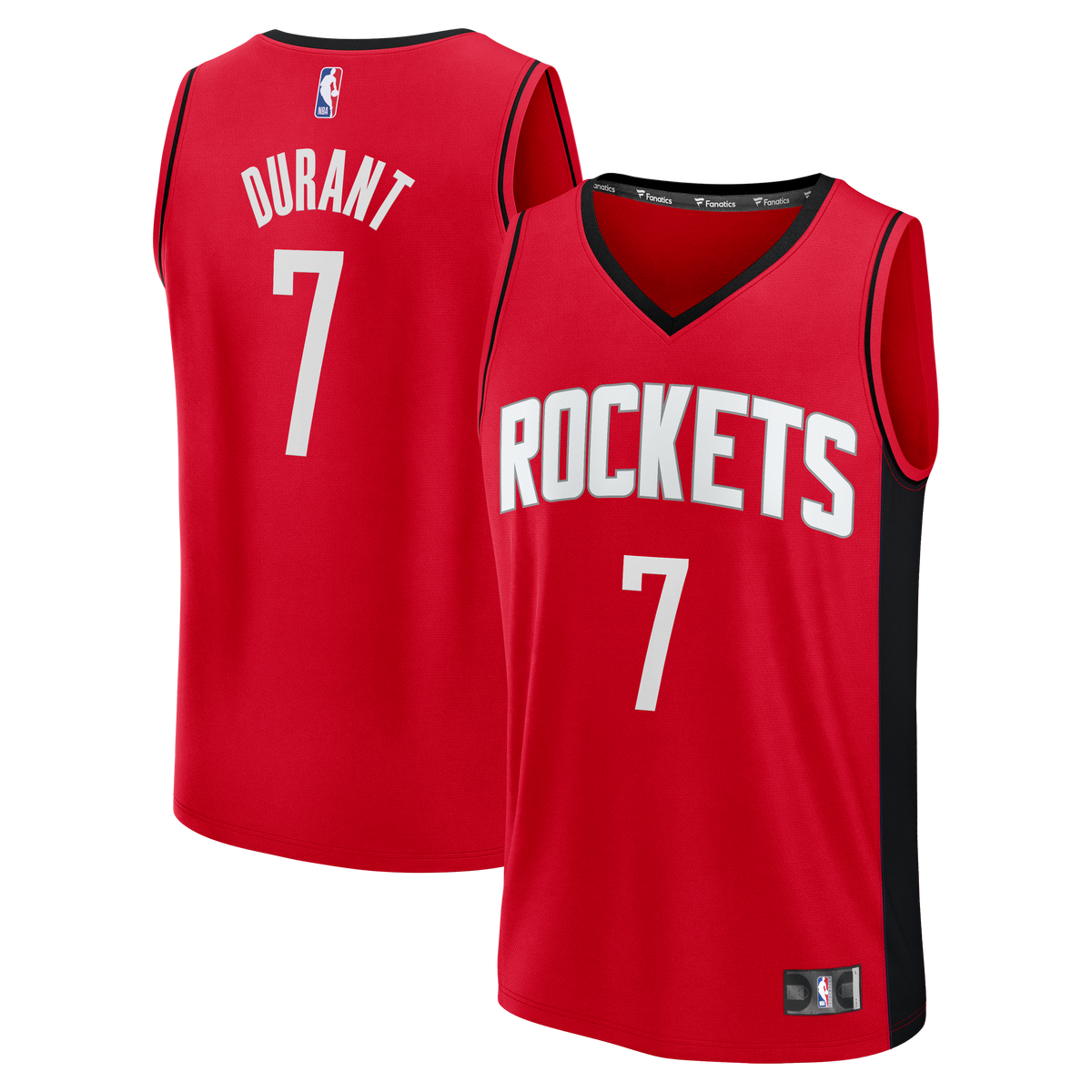 Youth Houston Rockets Kevin Durant Fanatics Red Fast Break product image 2