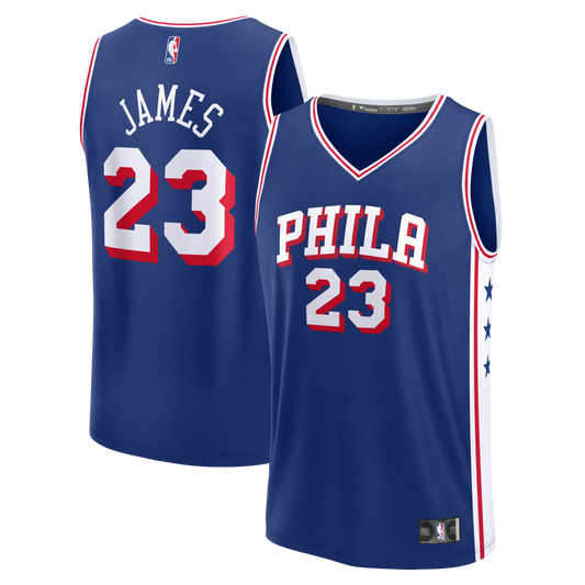 Youth Philadelphia 76ers LeBron James Fanatics Royal Fast product image 1