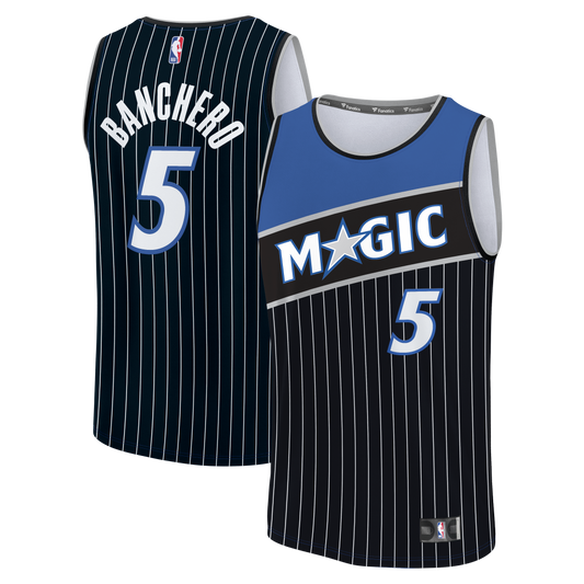 Youth Orlando Magic Paolo Banchero Fanatics Black Fast product image 1