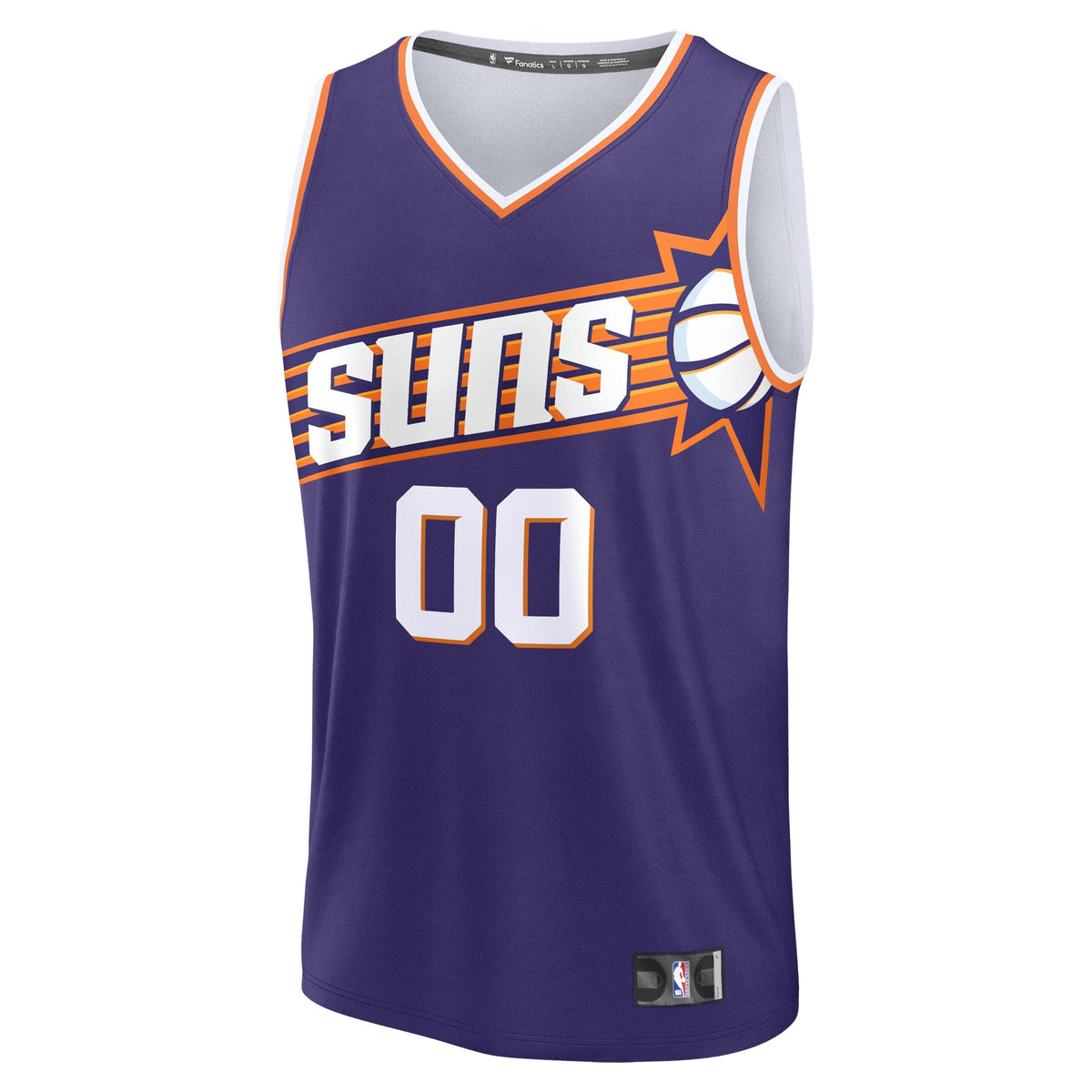 Youth Phoenix Suns Fanatics Purple Fast Break Custom product image 3