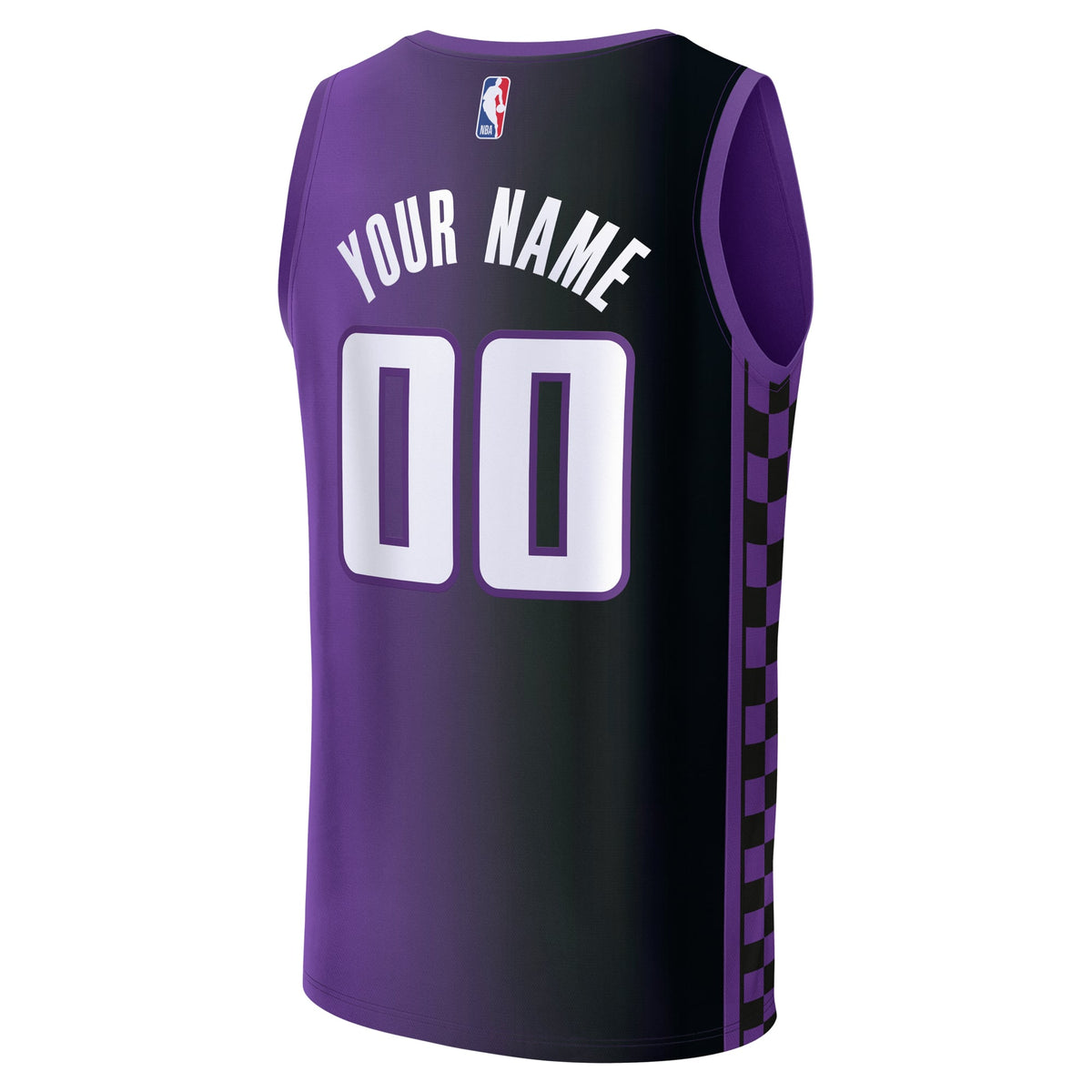 Youth Sacramento Kings Fanatics Purple Fast Break Custom product image 4