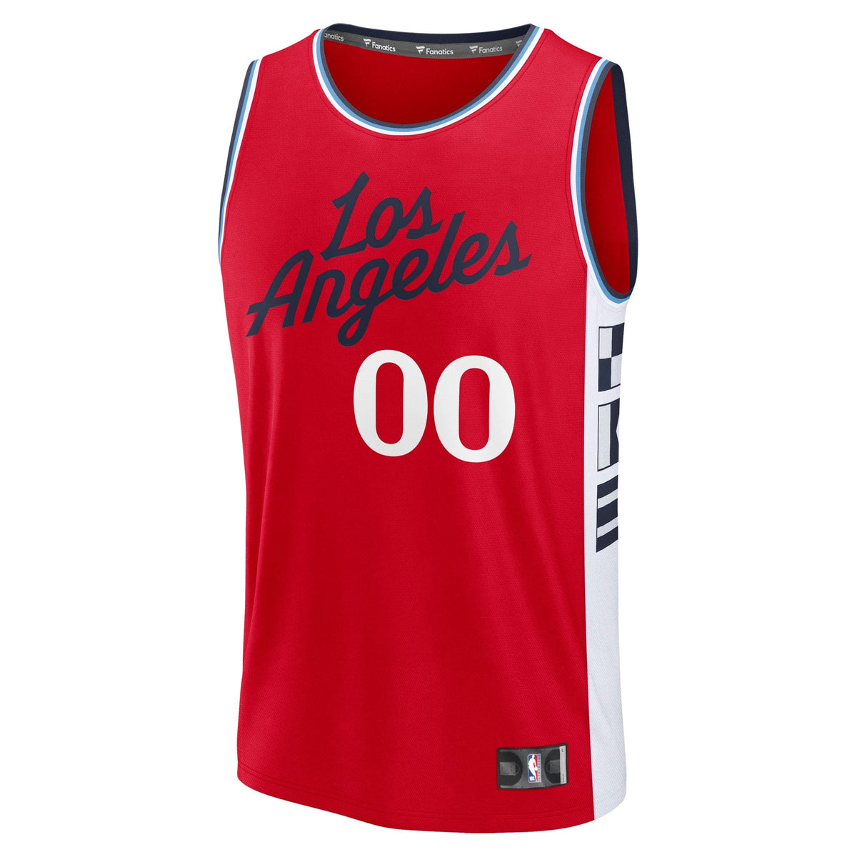 Youth LA Clippers Fanatics Red Fast Break Custom Replica product image 3