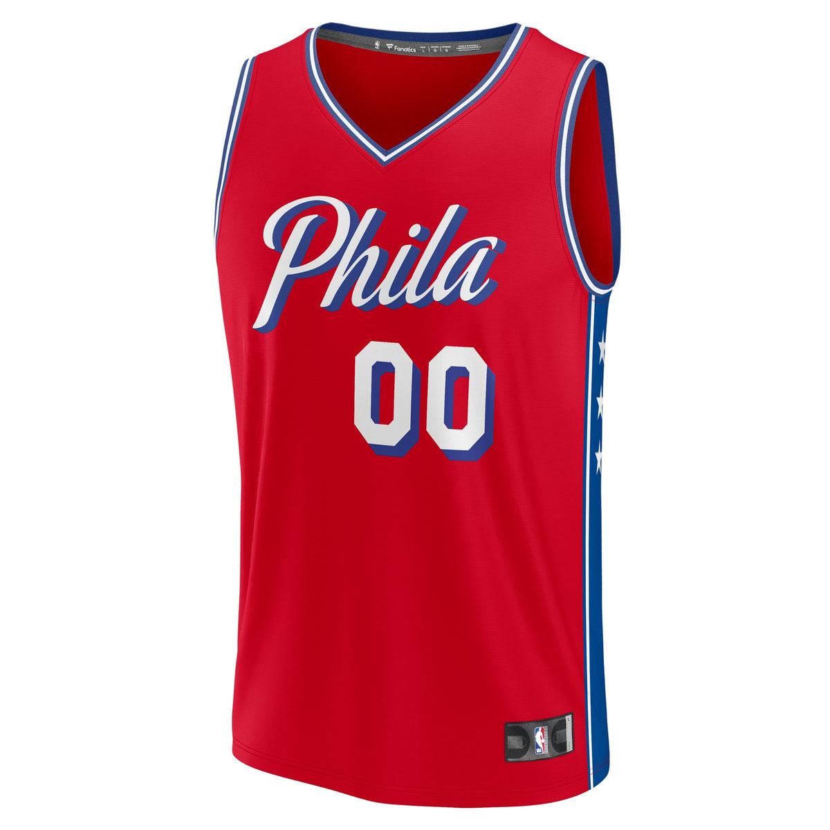 Youth Philadelphia 76ers Fanatics Red Fast Break Replica product image 3
