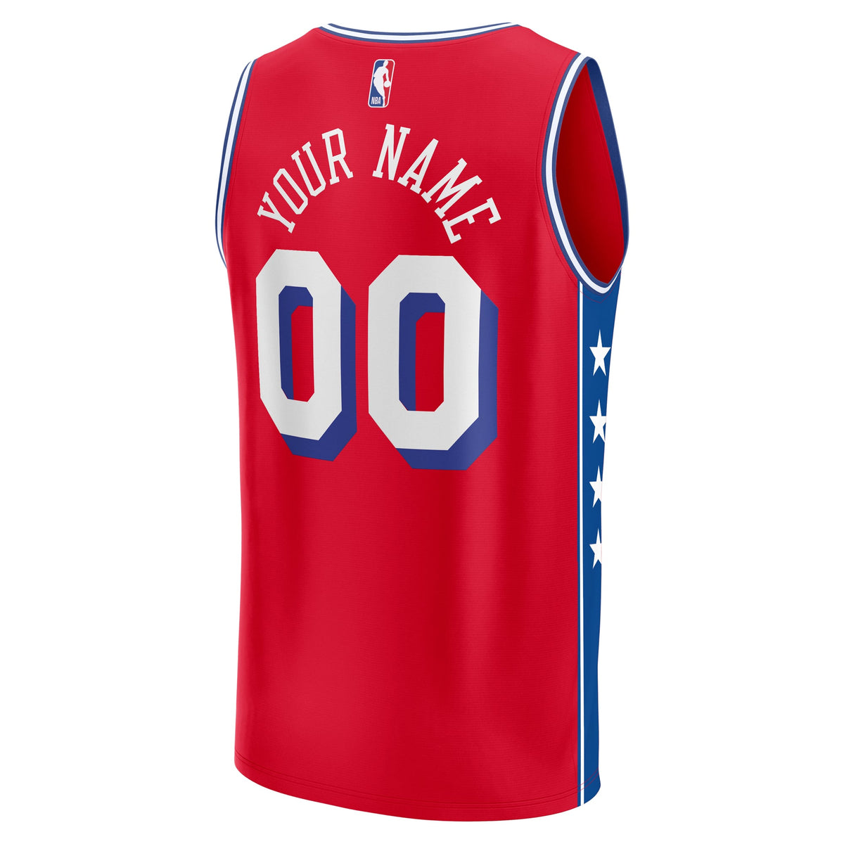 Youth Philadelphia 76ers Fanatics Red Fast Break Replica product image 4