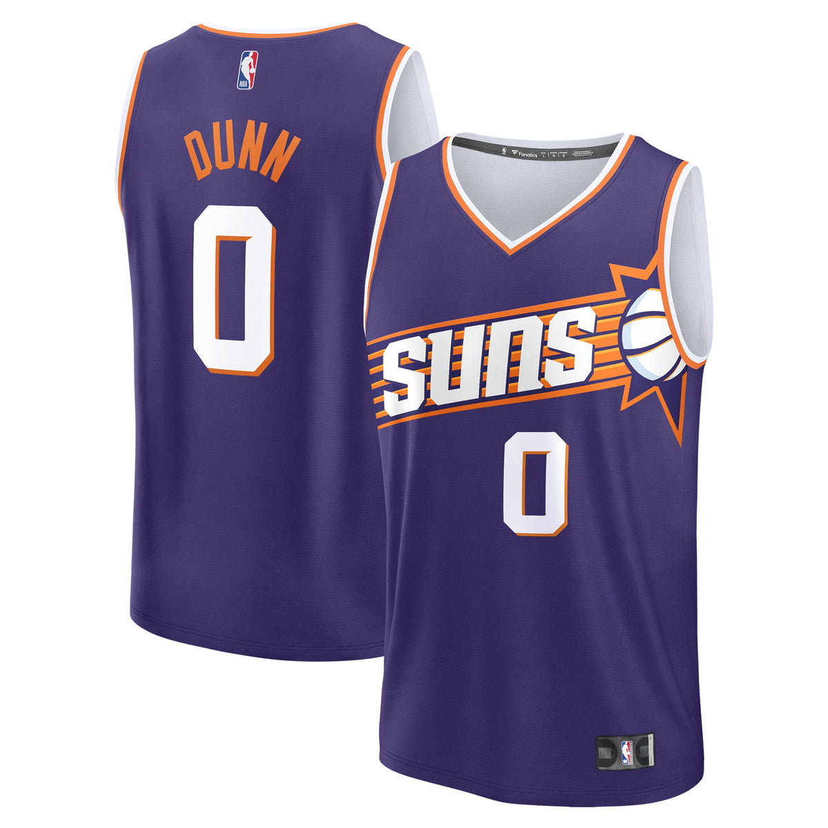 Youth Phoenix Suns Ryan Dunn Fanatics Purple 2024 NBA Draft product image 1