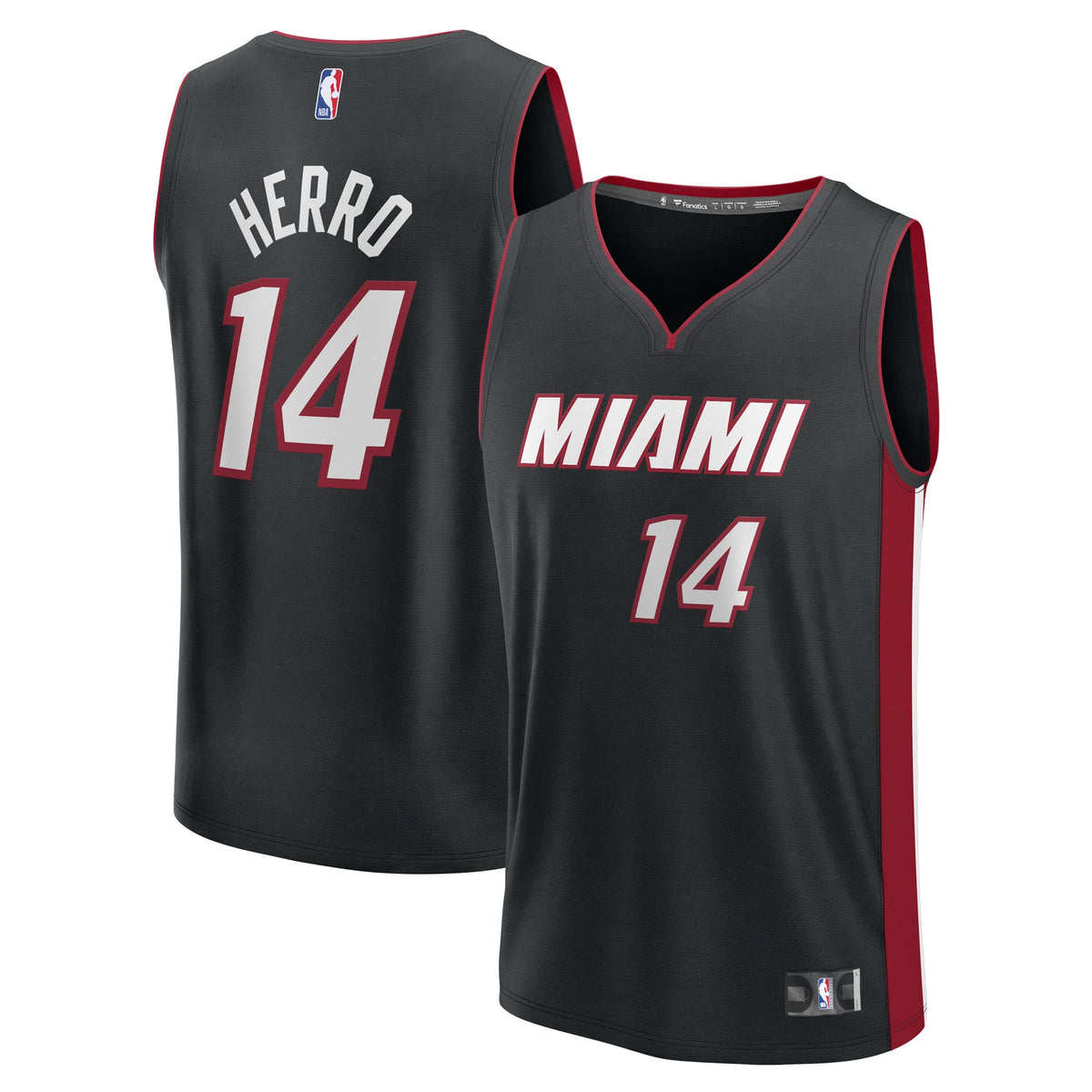 Youth Miami Heat Tyler Herro Fanatics Black Fast Break product image 2