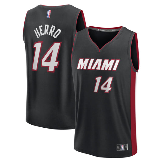 Youth Miami Heat Tyler Herro Fanatics Black Fast Break product image 1