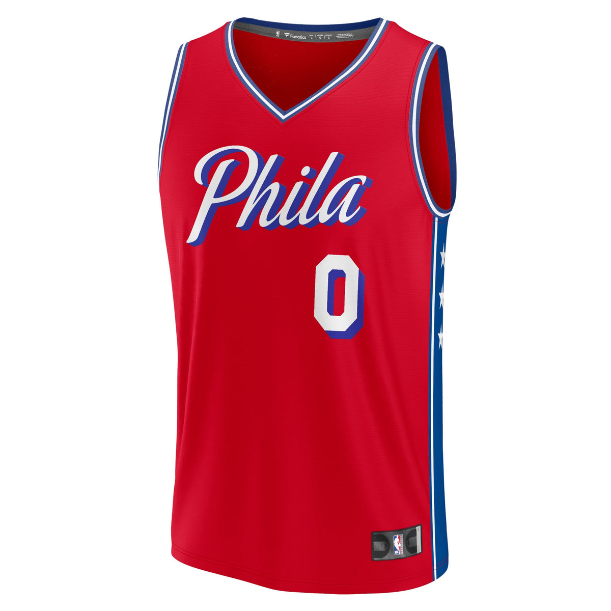 Youth Philadelphia 76ers Tyrese Maxey Fanatics Red Fast product image 3