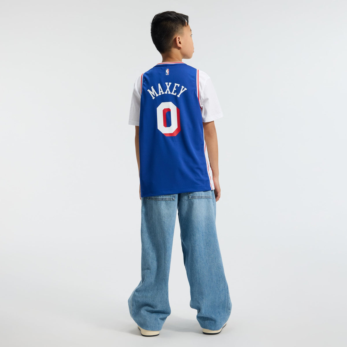 Youth Philadelphia 76ers Tyrese Maxey Fanatics Royal Fast product image 6