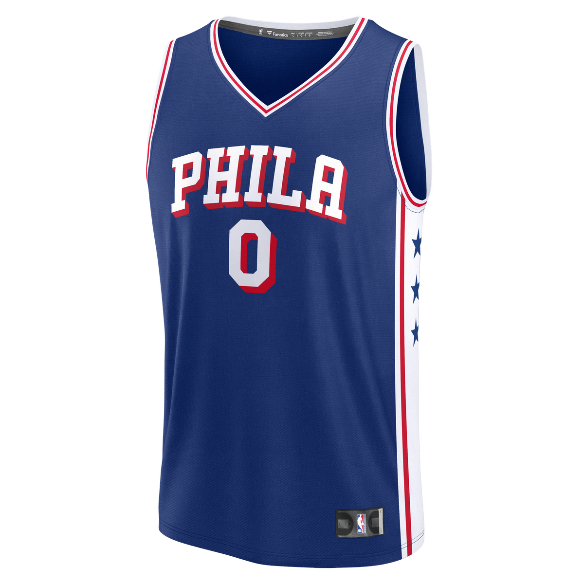 Youth Philadelphia 76ers Tyrese Maxey Fanatics Royal Fast product image 7