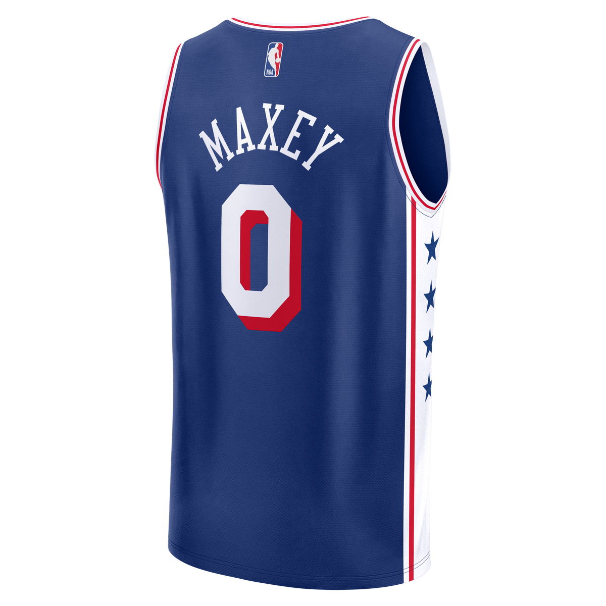 Youth Philadelphia 76ers Tyrese Maxey Fanatics Royal Fast product image 8