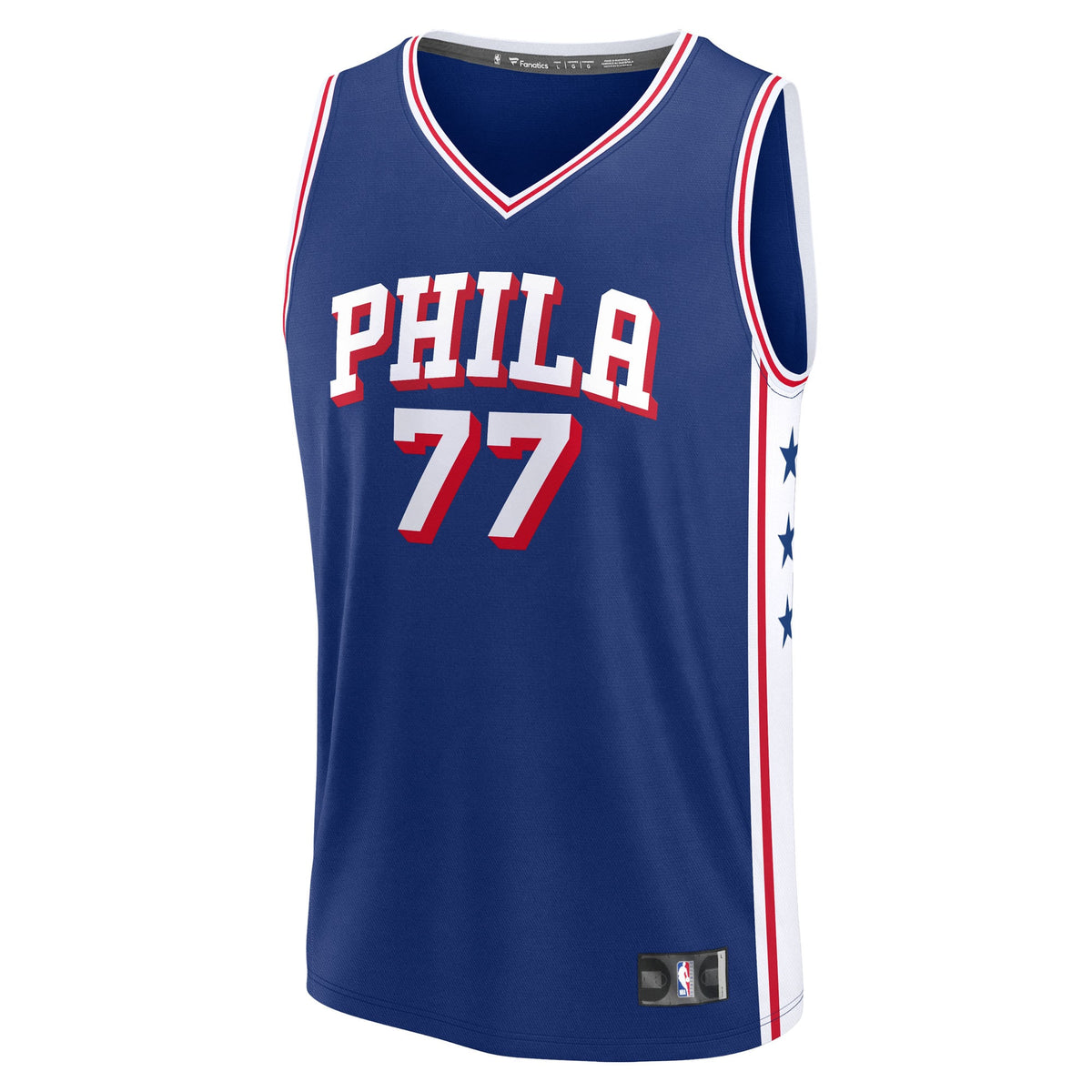 Youth Philadelphia 76ers V. J. Edgecombe Fanatics Royal product image 3