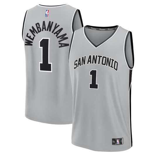 Youth San Antonio Spurs Victor Wembanyama Fanatics Silver product image 1