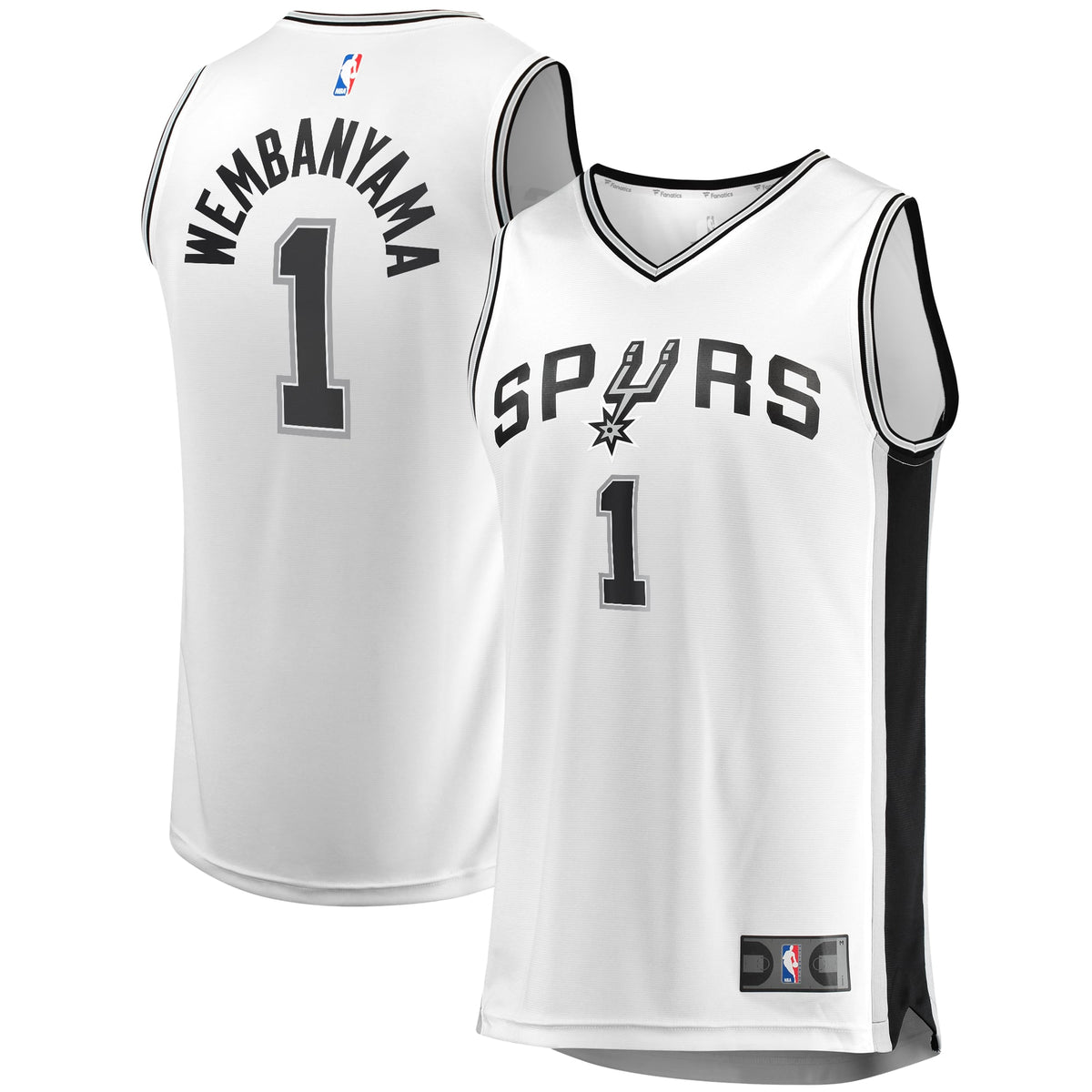 Youth San Antonio Spurs Victor Wembanyama Fanatics White product image 1