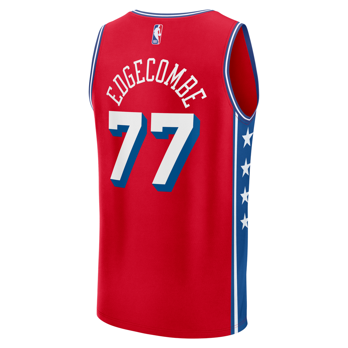 Youth Philadelphia 76ers VJ Edgecombe Fanatics Red Fast product image 4