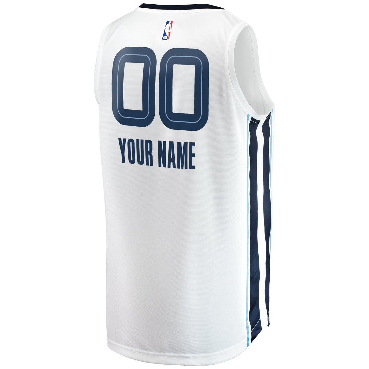 Youth Memphis Grizzlies Fanatics White Fast Break Replica product image 4