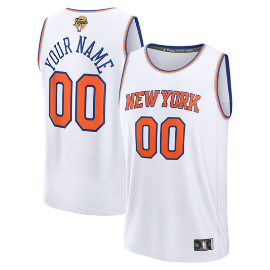 Youth New York Knicks Fanatics White 2026 NBA Finals Fast product image 1