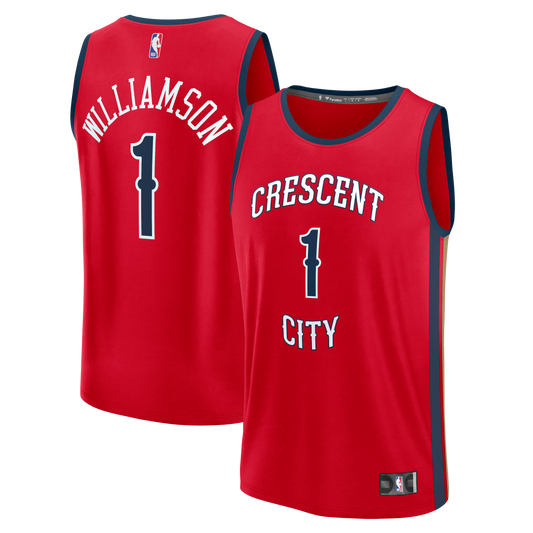 Youth New Orleans Pelicans Zion Williamson Fanatics Red product image 1