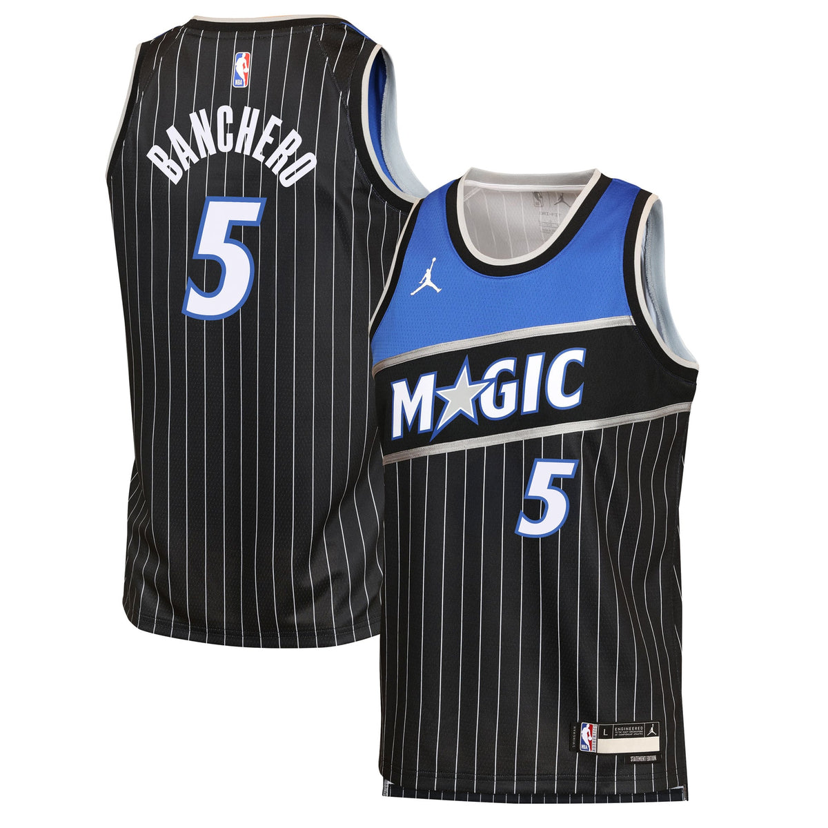 Youth Orlando Magic Paolo Banchero Jordan Brand Black product image 2