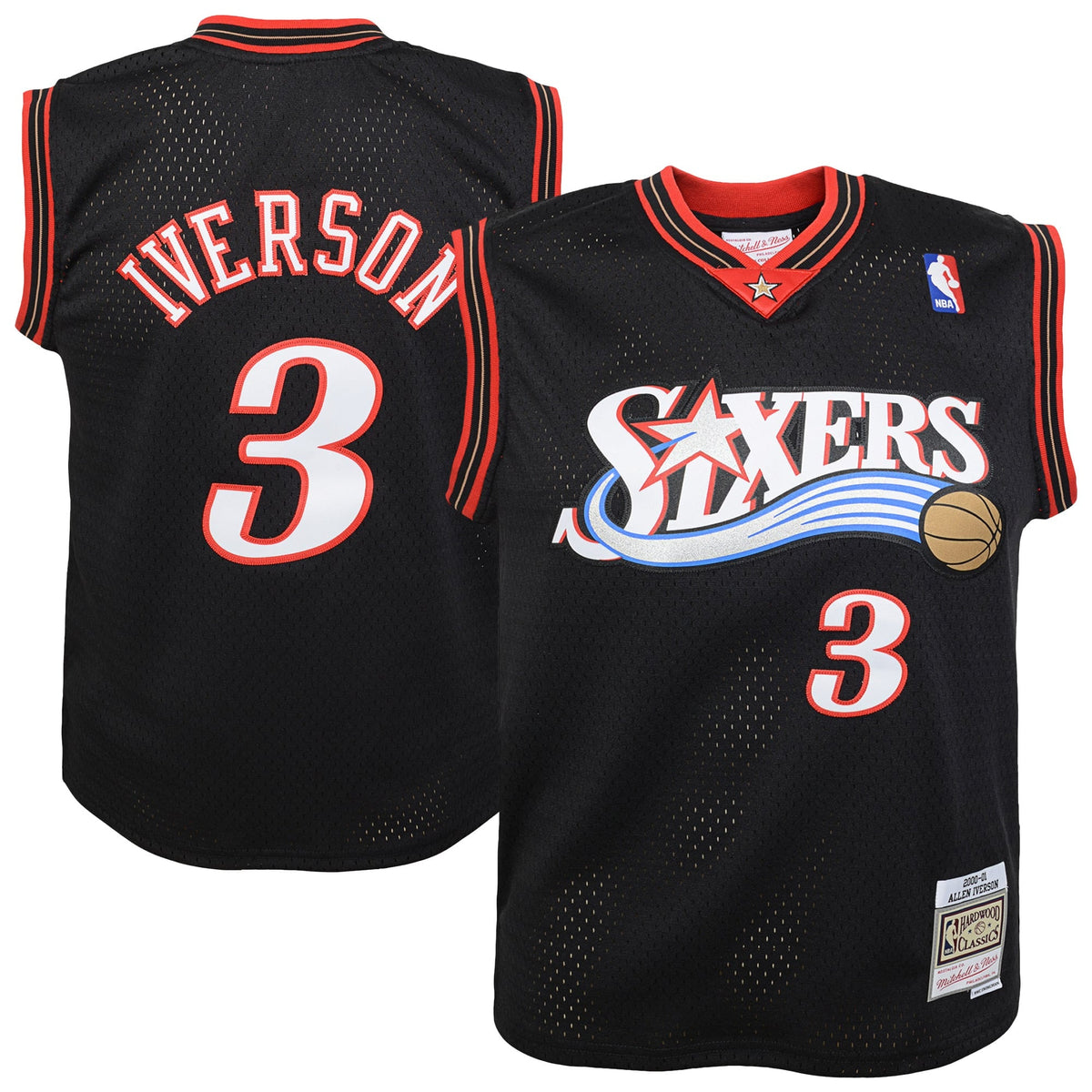 Youth Philadelphia 76ers Allen Iverson Mitchell & Ness product image 1