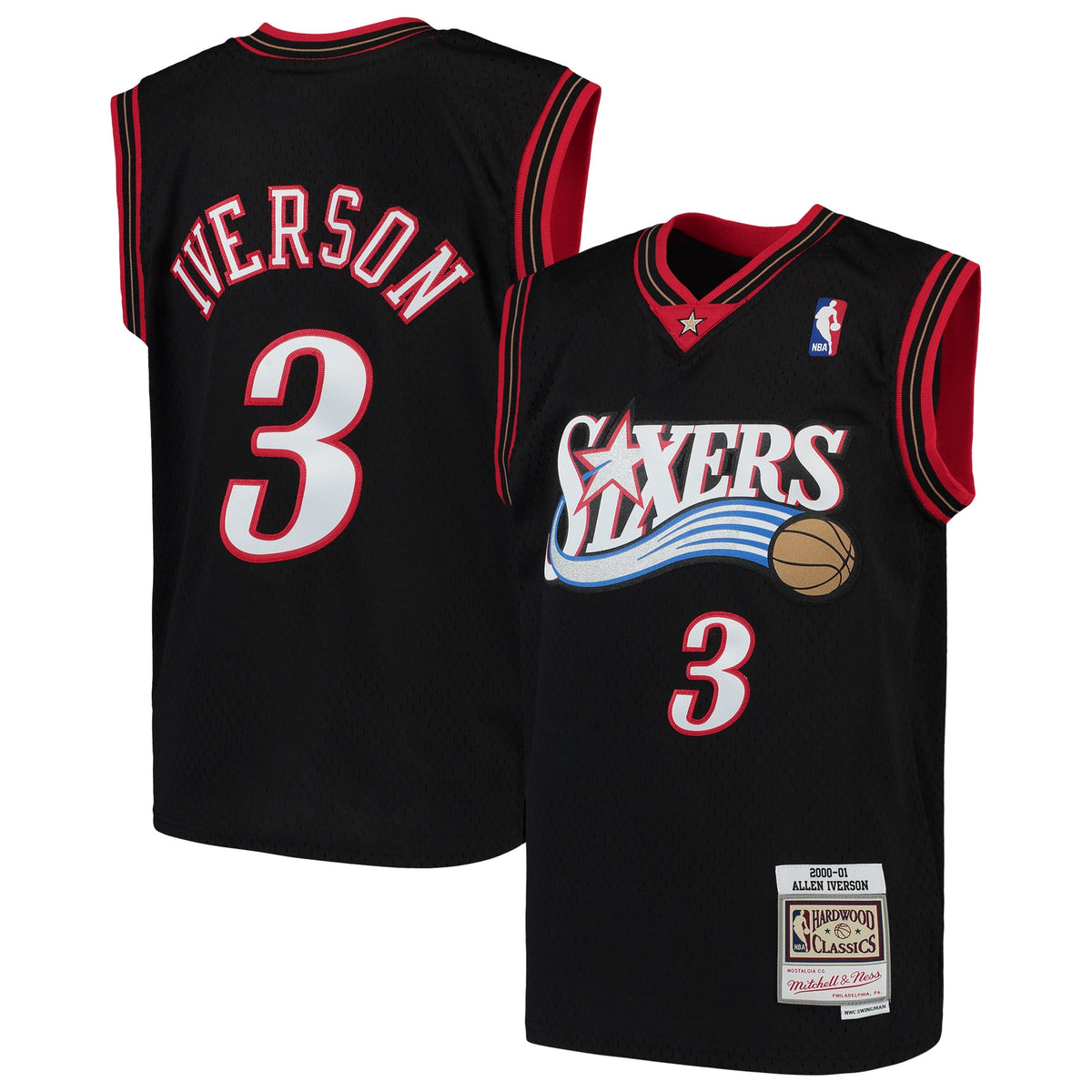 Youth Philadelphia 76ers Allen Iverson Mitchell & Ness product image 1