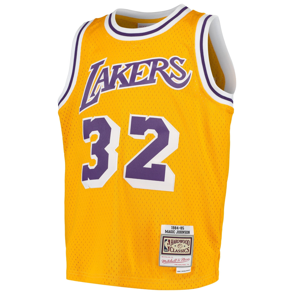 Youth Los Angeles Lakers Magic Johnson Mitchell & Ness Gold product image 3