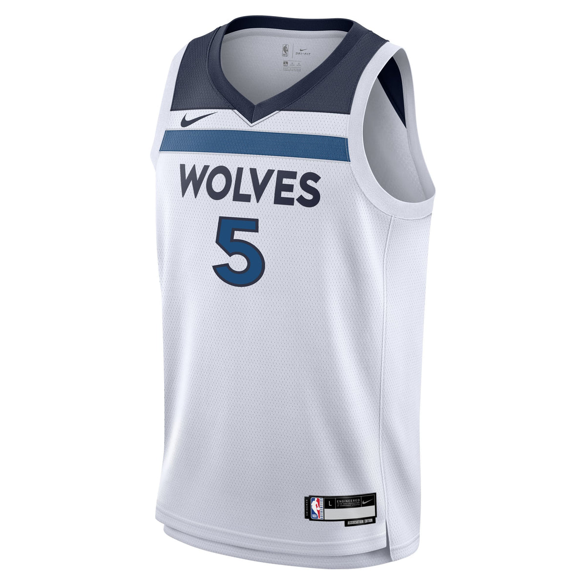 Youth Minnesota Timberwolves Anthony Edwards Nike White product image 3