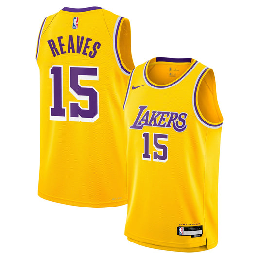 Youth Los Angeles Lakers Austin Reaves Nike Gold Swingman product image 1