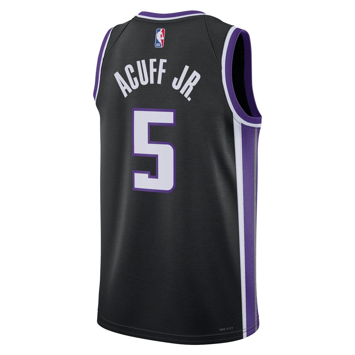 Youth Sacramento Kings Darius Acuff Jr. Nike Black Swingman product image 4