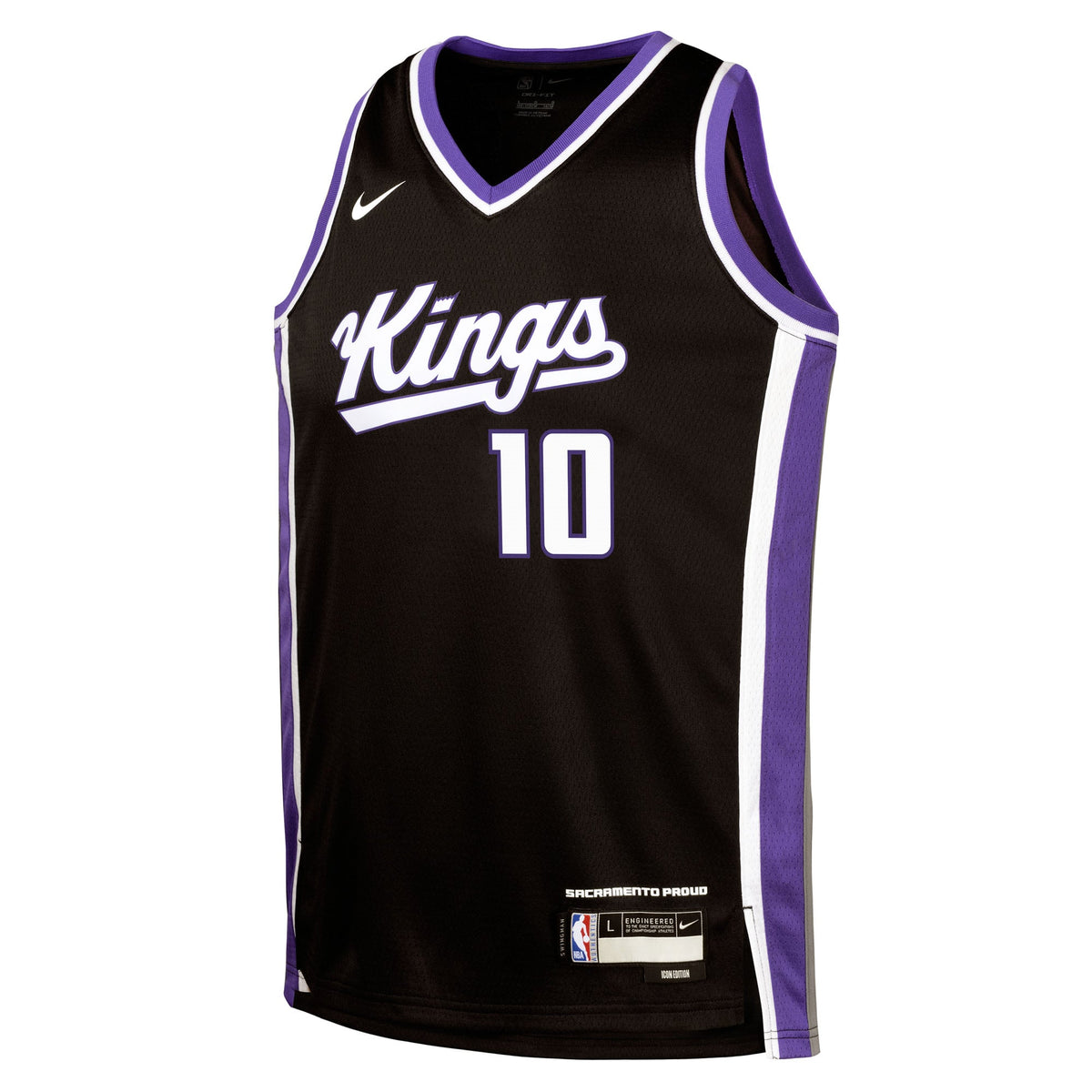 Youth Sacramento Kings DeMar DeRozan Nike Black Swingman product image 3