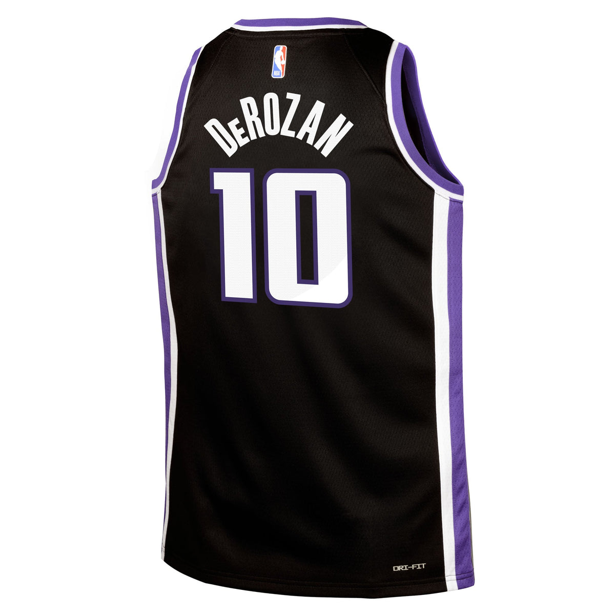 Youth Sacramento Kings DeMar DeRozan Nike Black Swingman product image 4