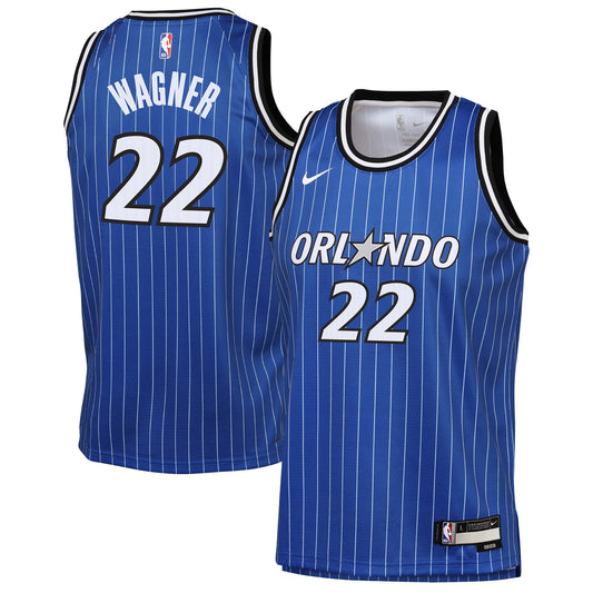 Youth Orlando Magic Franz Wagner Nike Blue Icon Edition product image 1