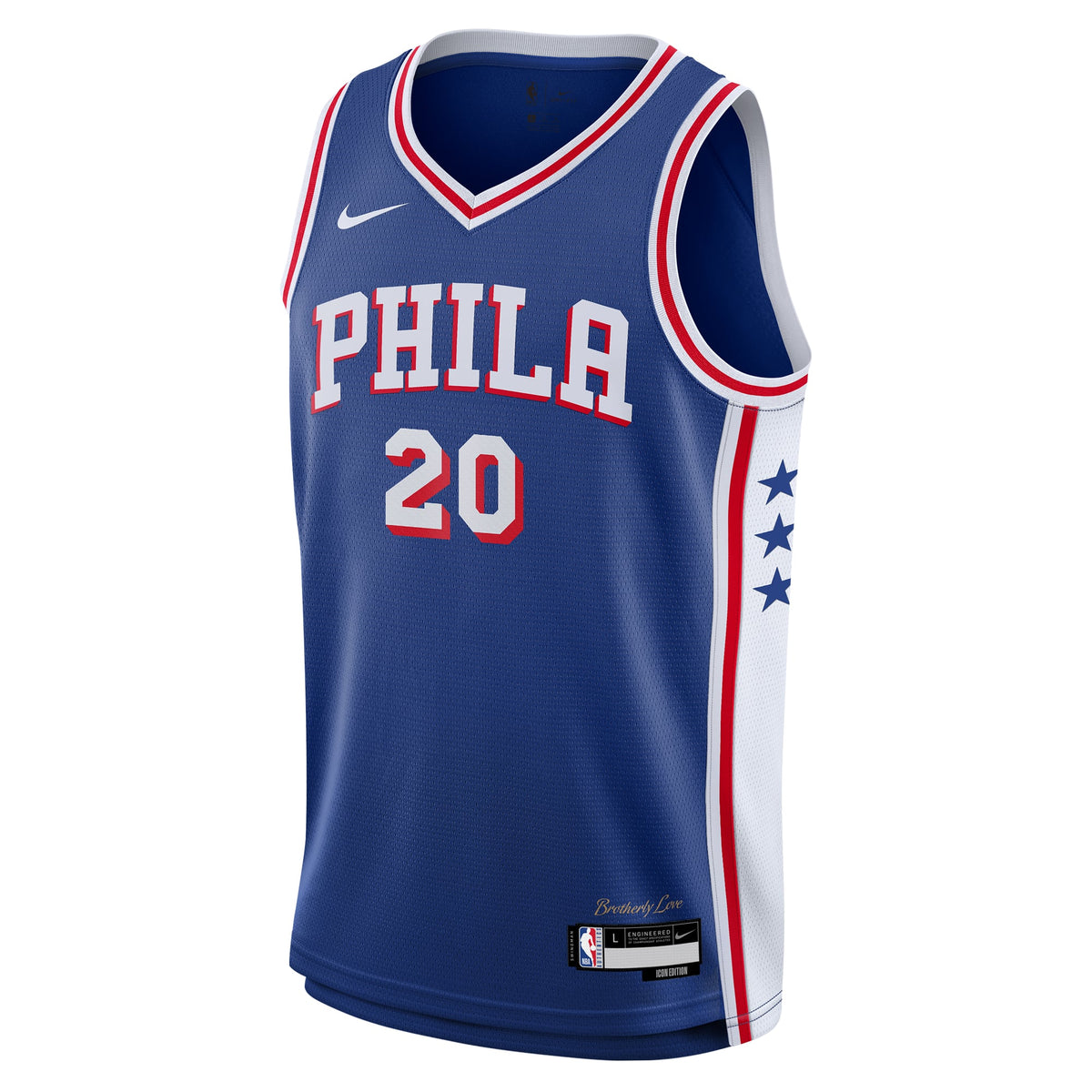 Youth Philadelphia 76ers Jared McCain Nike Royal Swingman product image 3