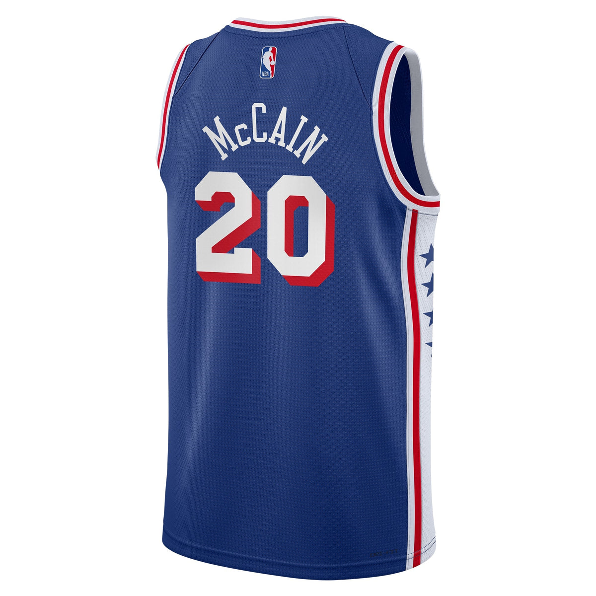 Youth Philadelphia 76ers Jared McCain Nike Royal Swingman product image 4