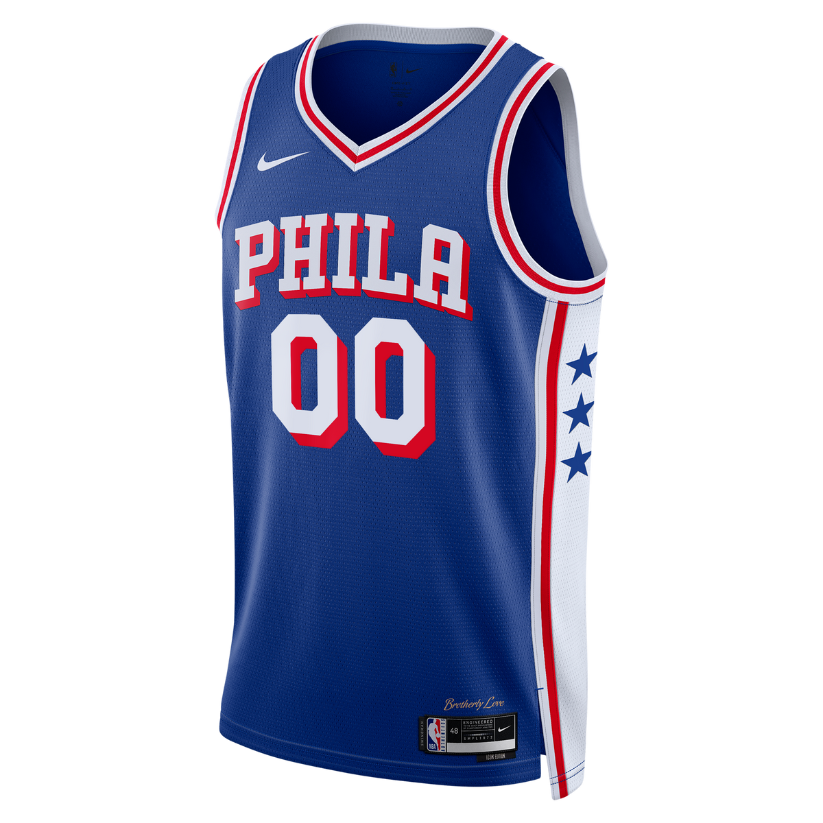 Youth Philadelphia 76ers Labaron Philon Jr. Nike Royal product image 3