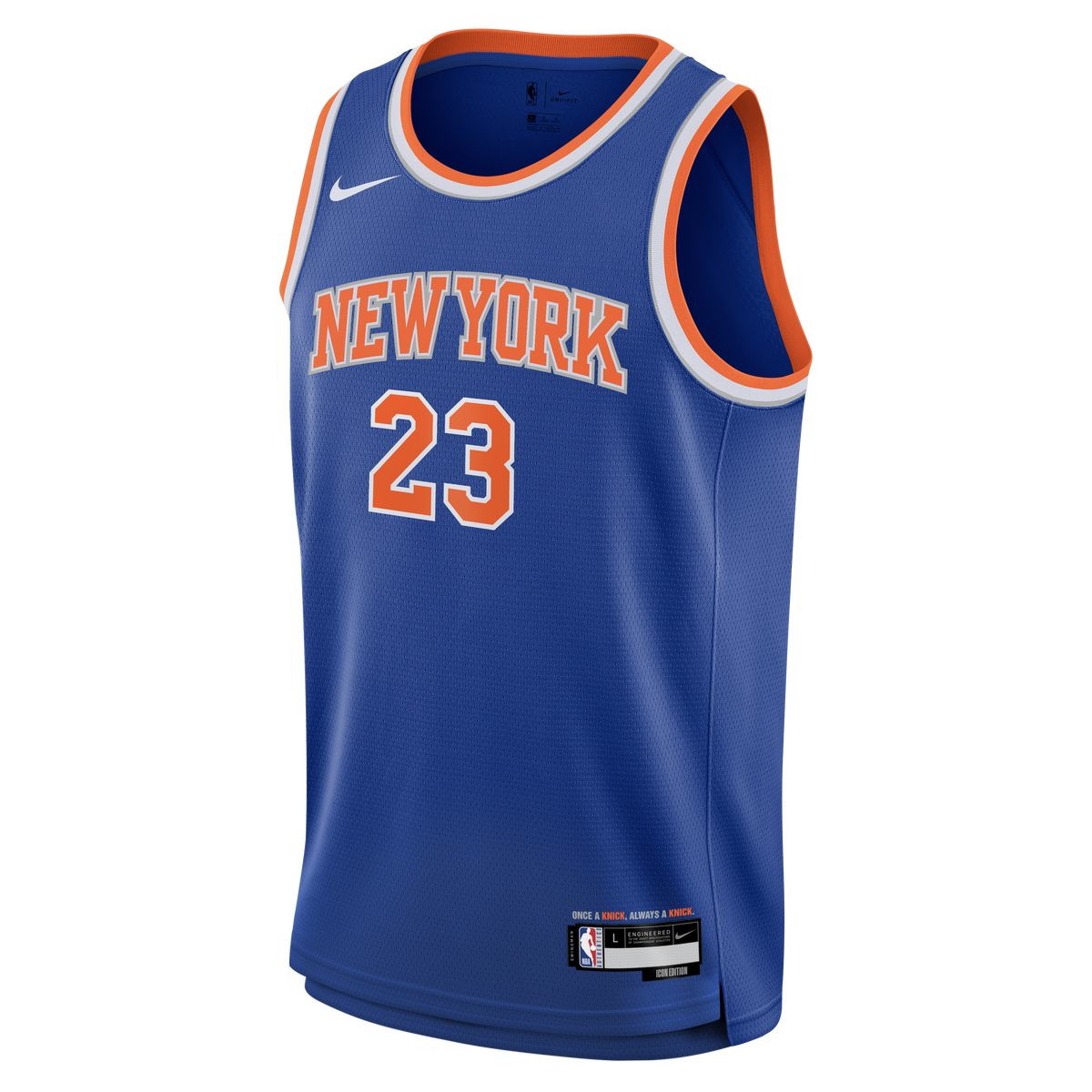 Youth New York Knicks Mitchell Robinson Nike Blue Swingman product image 3