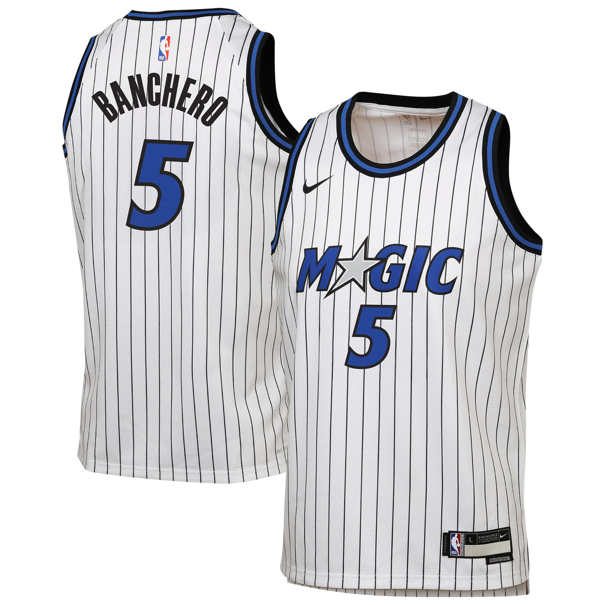 Youth Orlando Magic Paolo Banchero Nike White Swingman product image 1