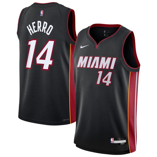Youth Miami Heat Tyler Herro Nike Black Swingman Jersey product image 1