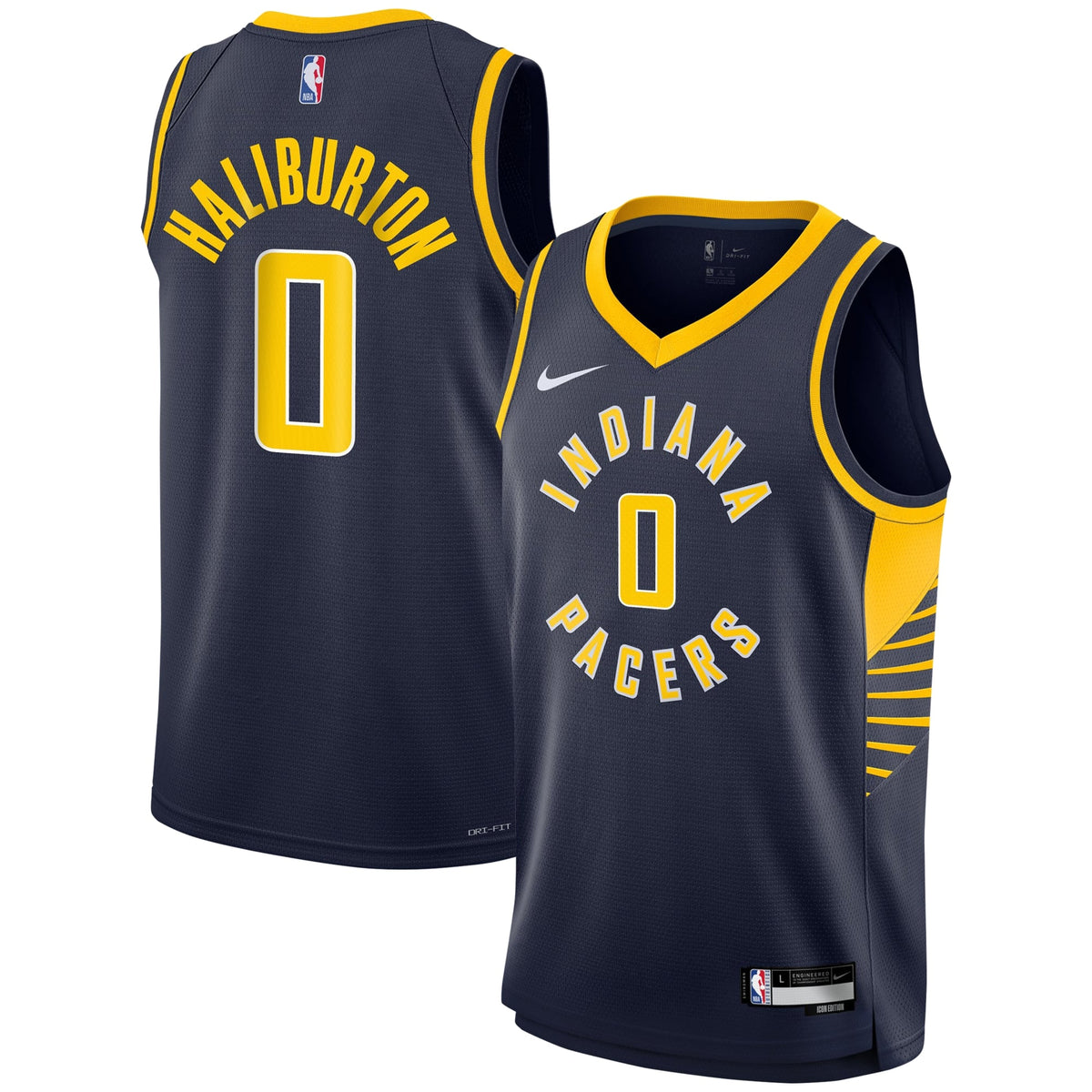 Youth Indiana Pacers Tyrese Haliburton Nike Navy Swingman product image 2