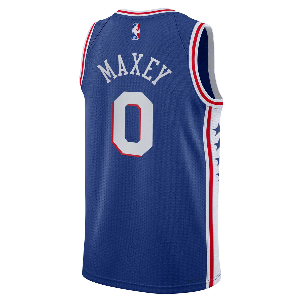 Youth Philadelphia 76ers Tyrese Maxey Nike Royal Swingman product image 4