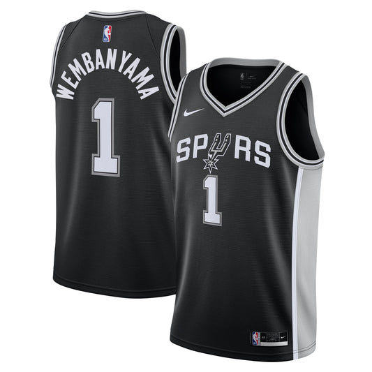 Youth San Antonio Spurs Victor Wembanyama Nike Black product image 1